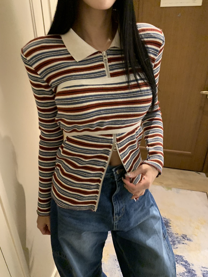 BADCALM東大門㊣直郵女士新款休閑職業推薦25秋冬真品套裝拉鏈BADCALM套裝