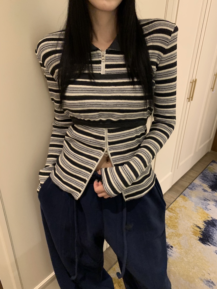 BADCALM東大門㊣直郵女士新款休閑職業推薦25秋冬真品套裝拉鏈BADCALM套裝