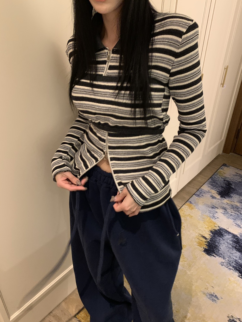 BADCALM東大門㊣直郵女士新款休閑職業推薦25秋冬真品套裝拉鏈BADCALM套裝