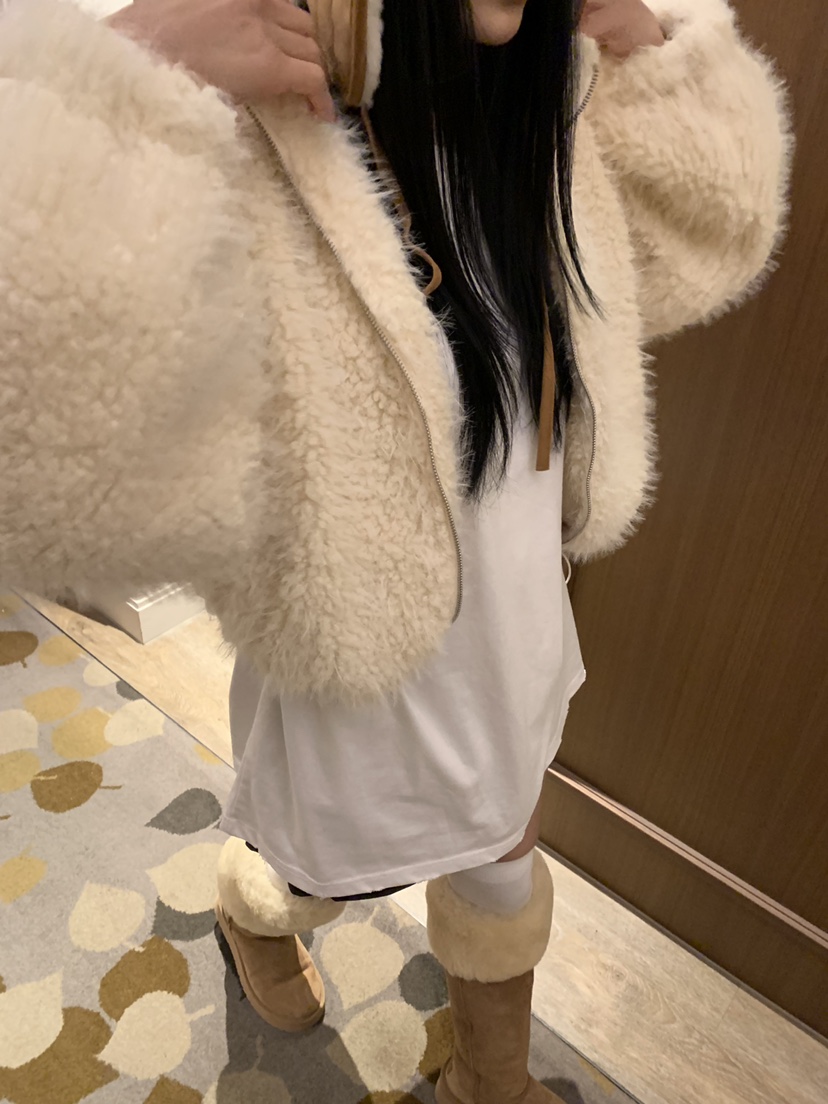 BADCALM韓國代購㊣女士新款人氣休閑真品25秋冬時尚短款大衣BADCALM短款大衣