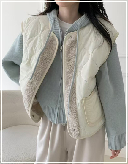 OLA東大門㊣直郵女裝新款時尚人氣職業真品休閑25秋冬推薦馬甲mellor/OLA馬甲