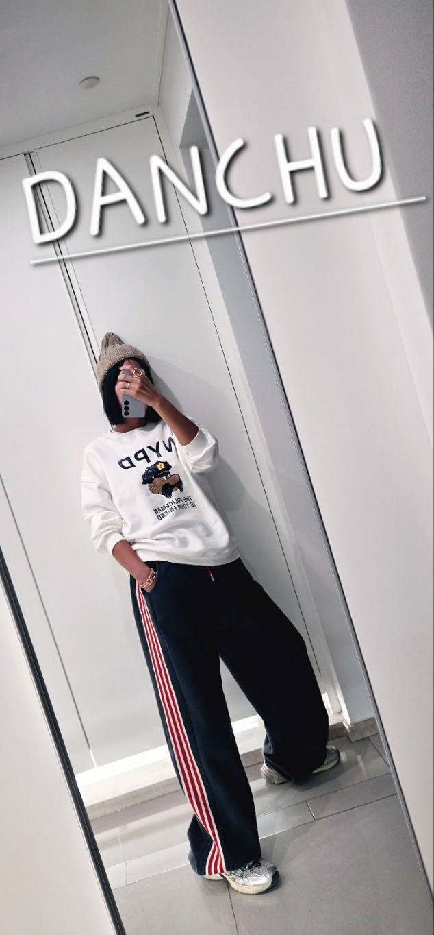 DANCHU東大門㊣代購女裝新款休閑人氣職業真品25秋冬推薦衛衣DANCHU衛衣