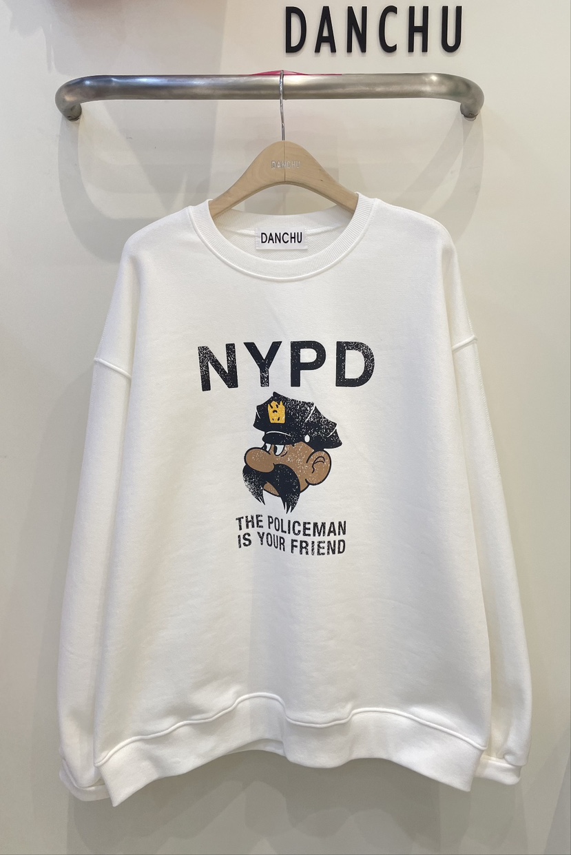 DANCHU東大門㊣代購女裝新款休閑人氣職業真品25秋冬推薦衛衣DANCHU衛衣