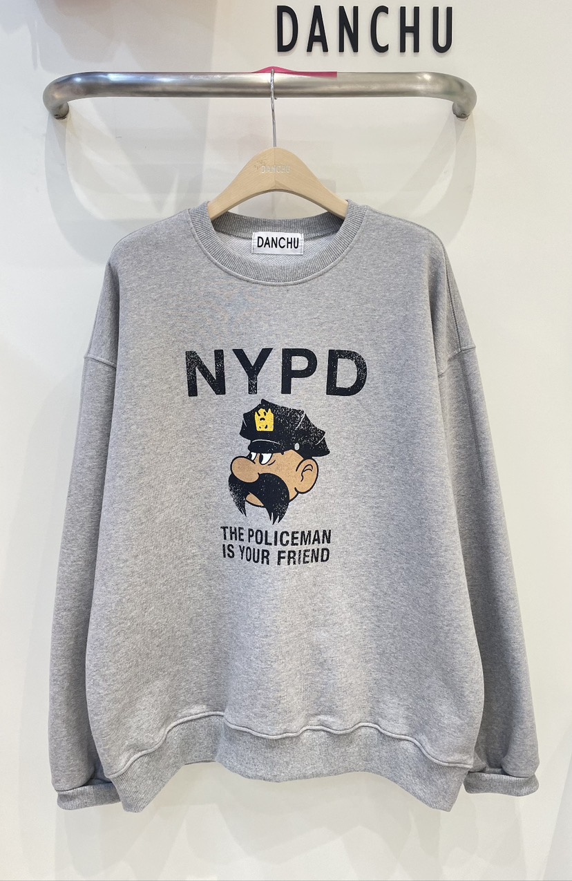 DANCHU東大門㊣代購女裝新款休閑人氣職業真品25秋冬推薦衛衣DANCHU衛衣圖色3