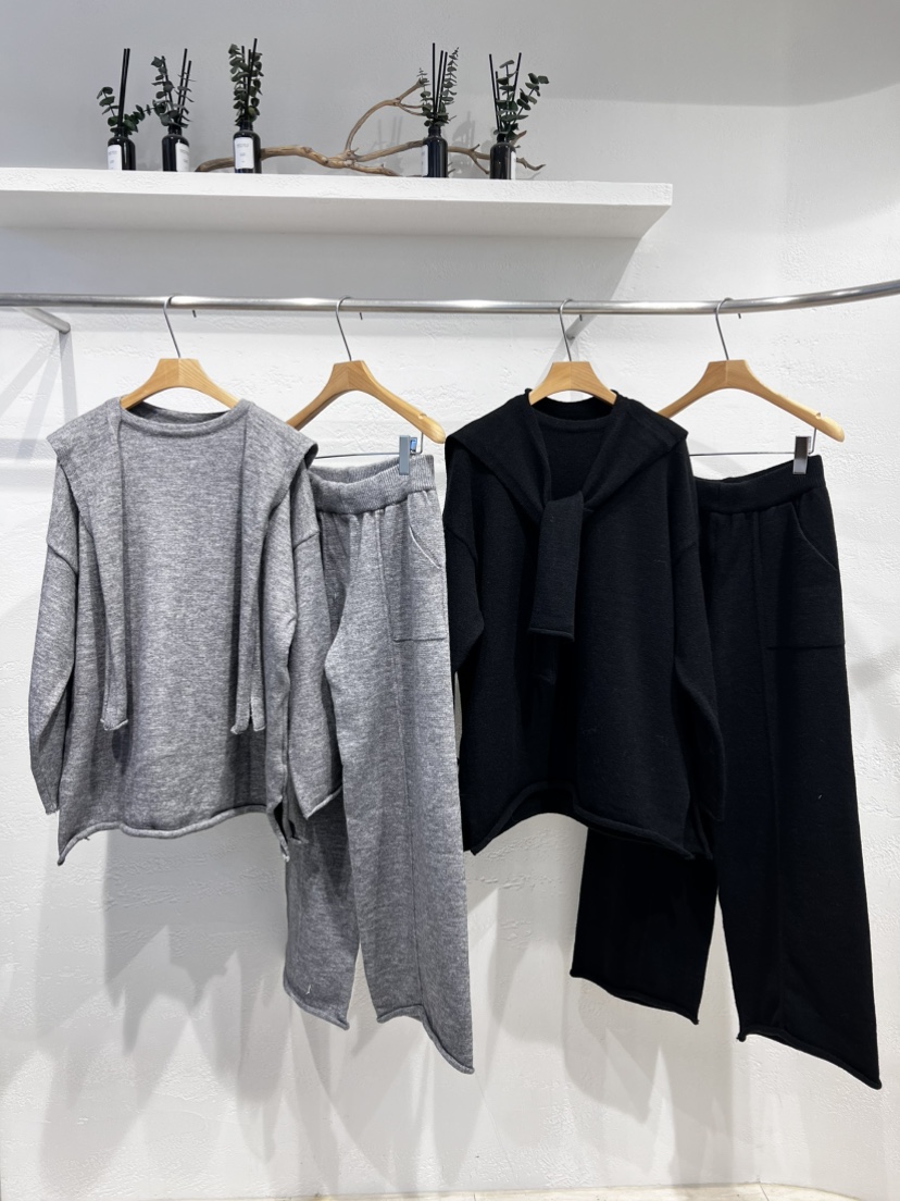 OLA東大門㊣直郵女裝新款熱賣推薦真品休閑25秋冬套裝三件套mellor/OLA套裝