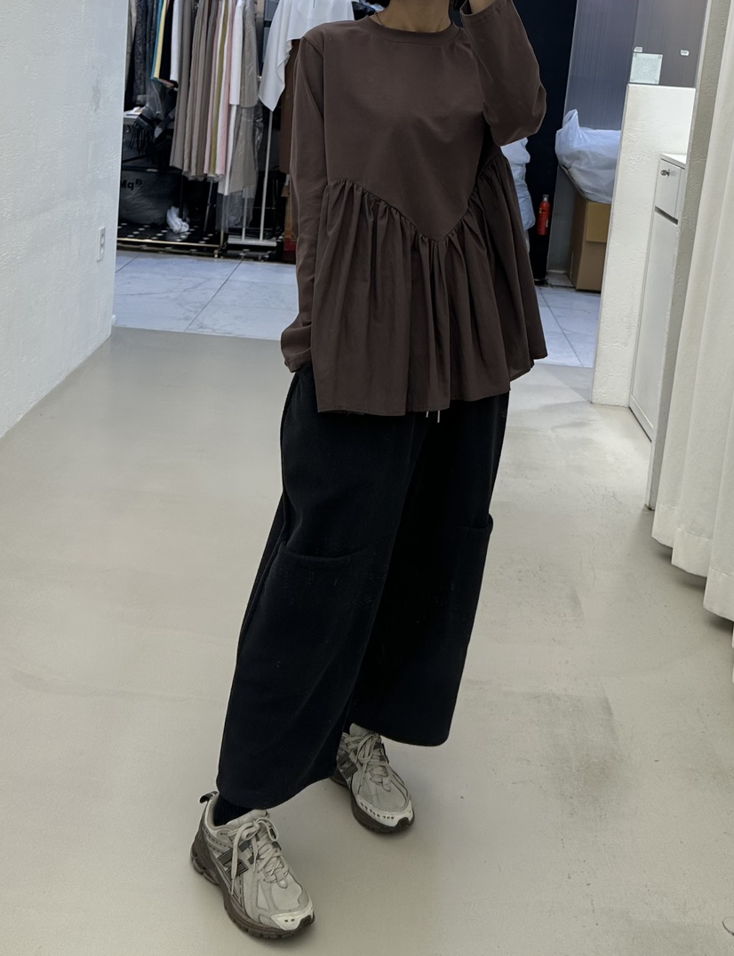 GORGEOUS東大門㊣代購女裝新品推薦人氣職業休閑真品長袖T恤GORGEOUS長袖T恤