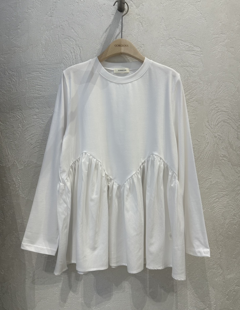 GORGEOUS東大門㊣代購女裝新品推薦人氣職業休閑真品長袖T恤GORGEOUS長袖T恤