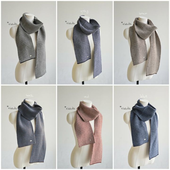 EBADA韓國直郵㊣女裝新品推薦25秋冬休閑時尚真品熱賣圍巾披肩EBADA圍巾/披肩