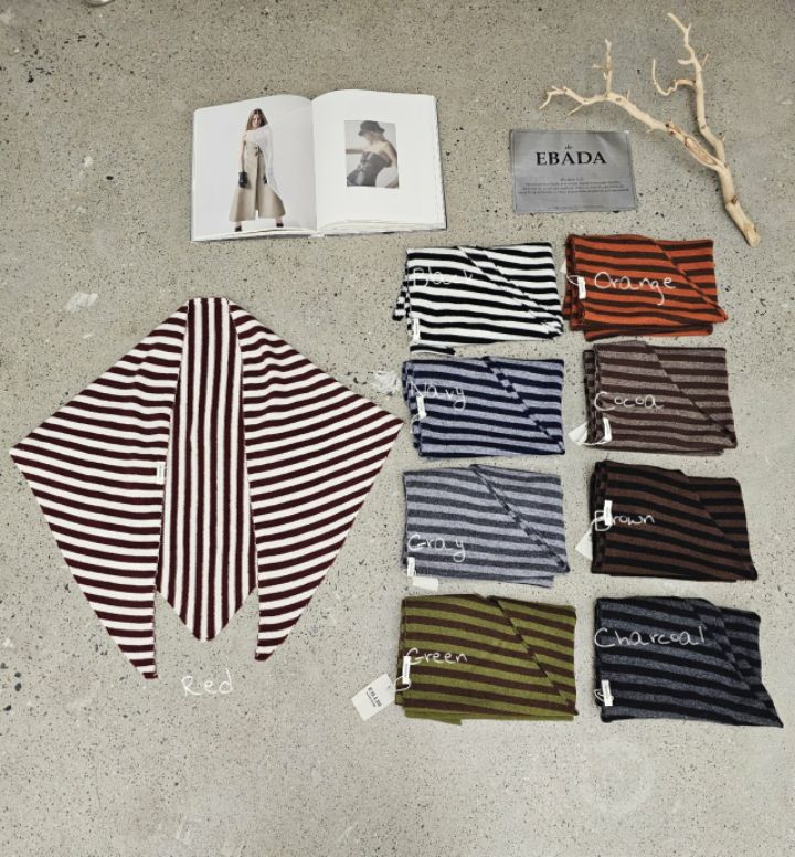 EBADA韓國代購㊣女裝新款熱賣休閑時尚推薦人氣圍巾披肩披肩EBADA圍巾/披肩