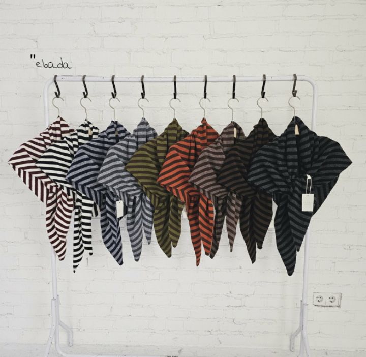 EBADA韓國代購㊣女裝新款熱賣休閑時尚推薦人氣圍巾披肩披肩EBADA圍巾/披肩