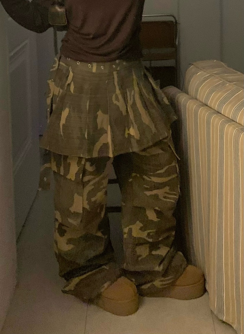 SEOLO韓國直郵㊣女士新品人氣25秋冬推薦真品休閑職業套裝迷彩Seolo seoul套裝