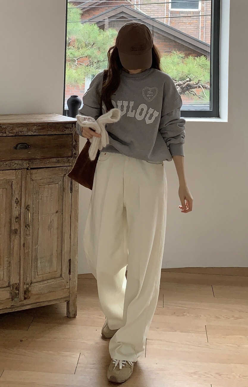 FORMSTUDIO韓國代購㊣女士新品25秋冬熱賣休閑休閑褲人字紋FORMSTUDIO休閑褲