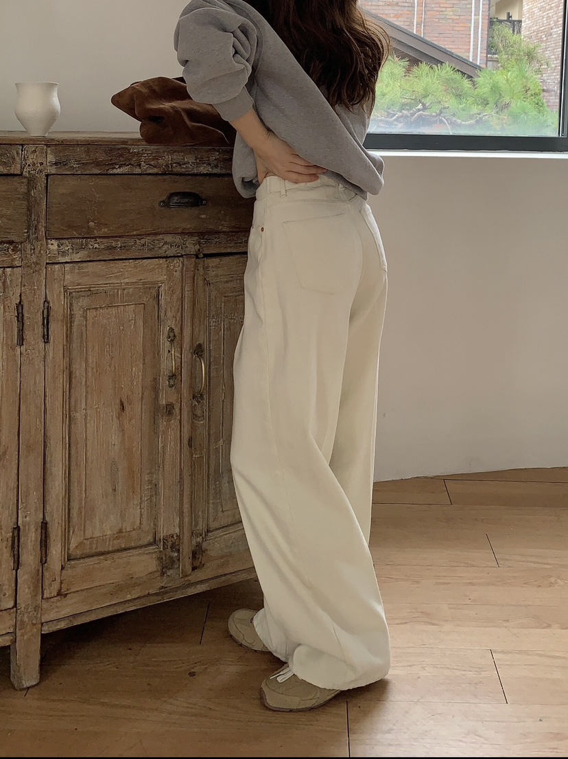 FORMSTUDIO韓國代購㊣女士新品25秋冬熱賣休閑休閑褲人字紋FORMSTUDIO休閑褲