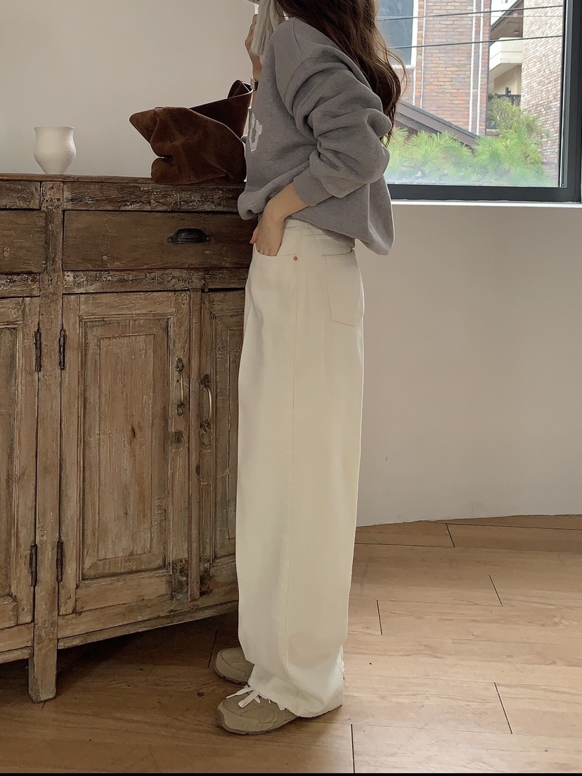 FORMSTUDIO韓國代購㊣女士新品25秋冬熱賣休閑休閑褲人字紋FORMSTUDIO休閑褲