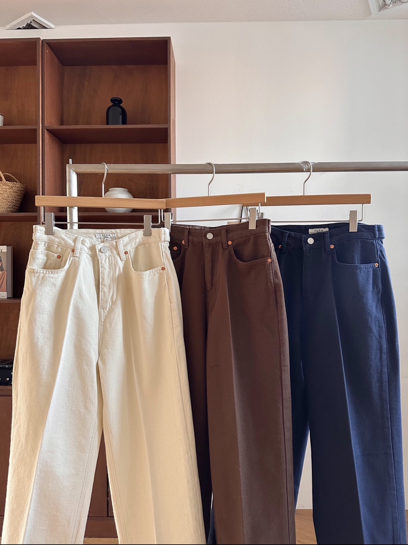 FORMSTUDIO韓國代購㊣女士新品25秋冬熱賣休閑休閑褲人字紋FORMSTUDIO休閑褲