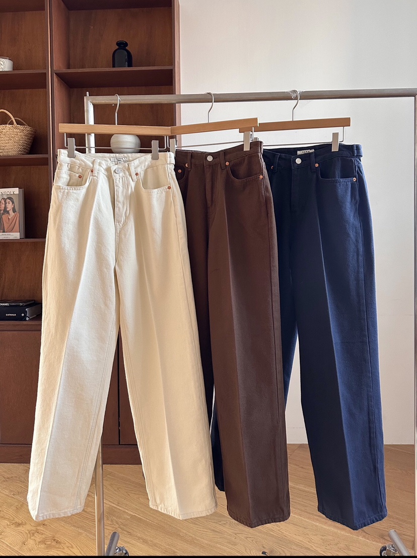 FORMSTUDIO韓國代購㊣女士新品25秋冬熱賣休閑休閑褲人字紋FORMSTUDIO休閑褲圖色2左二色