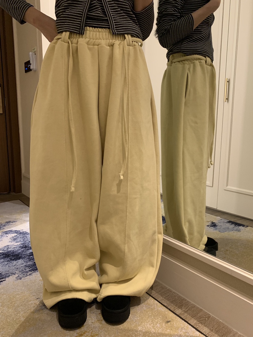 BADCALM韓國代購㊣女裝新品職業人氣真品時尚推薦熱賣休閑褲BADCALM休閑褲