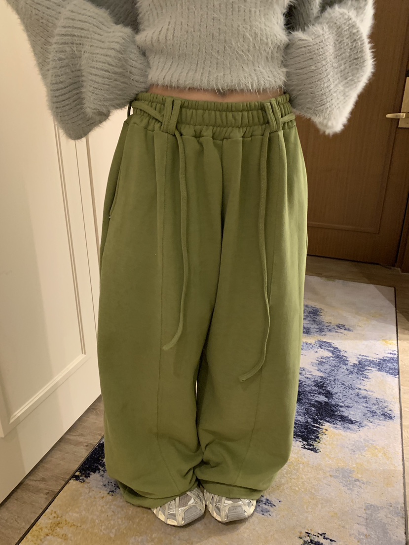 BADCALM韓國代購㊣女裝新品職業人氣真品時尚推薦熱賣休閑褲BADCALM休閑褲