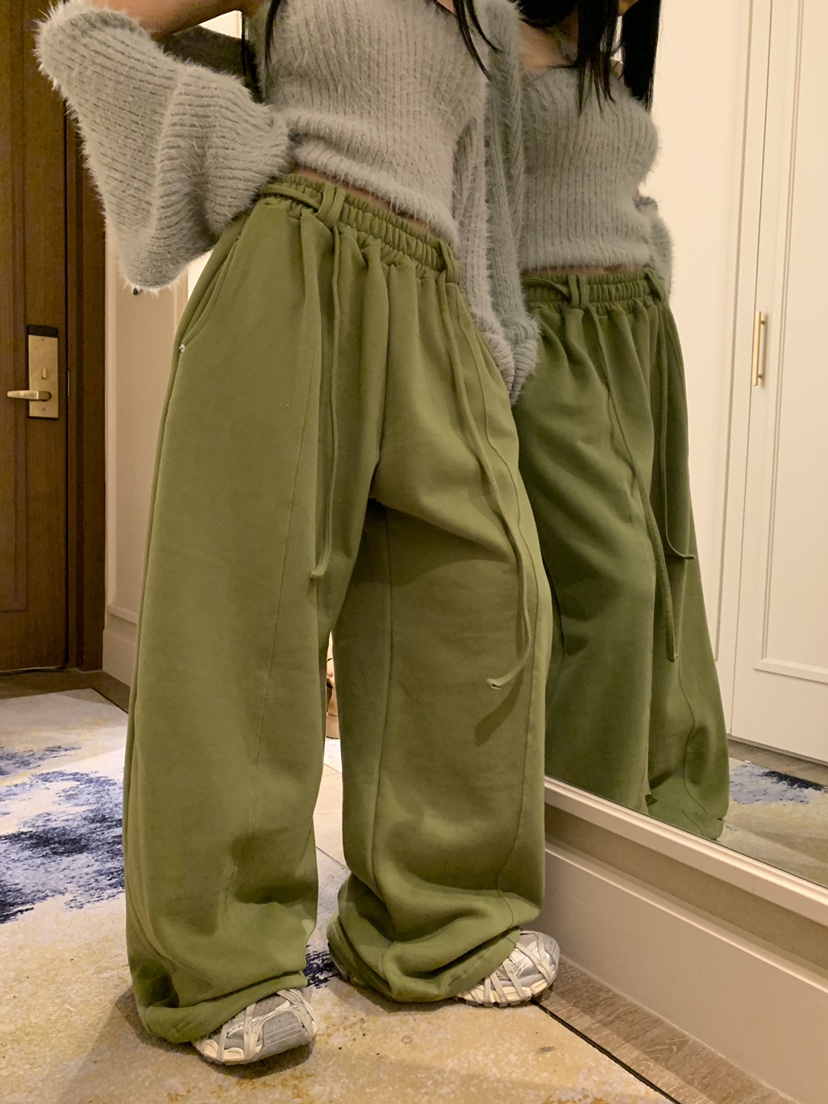 BADCALM韓國代購㊣女裝新品職業人氣真品時尚推薦熱賣休閑褲BADCALM休閑褲