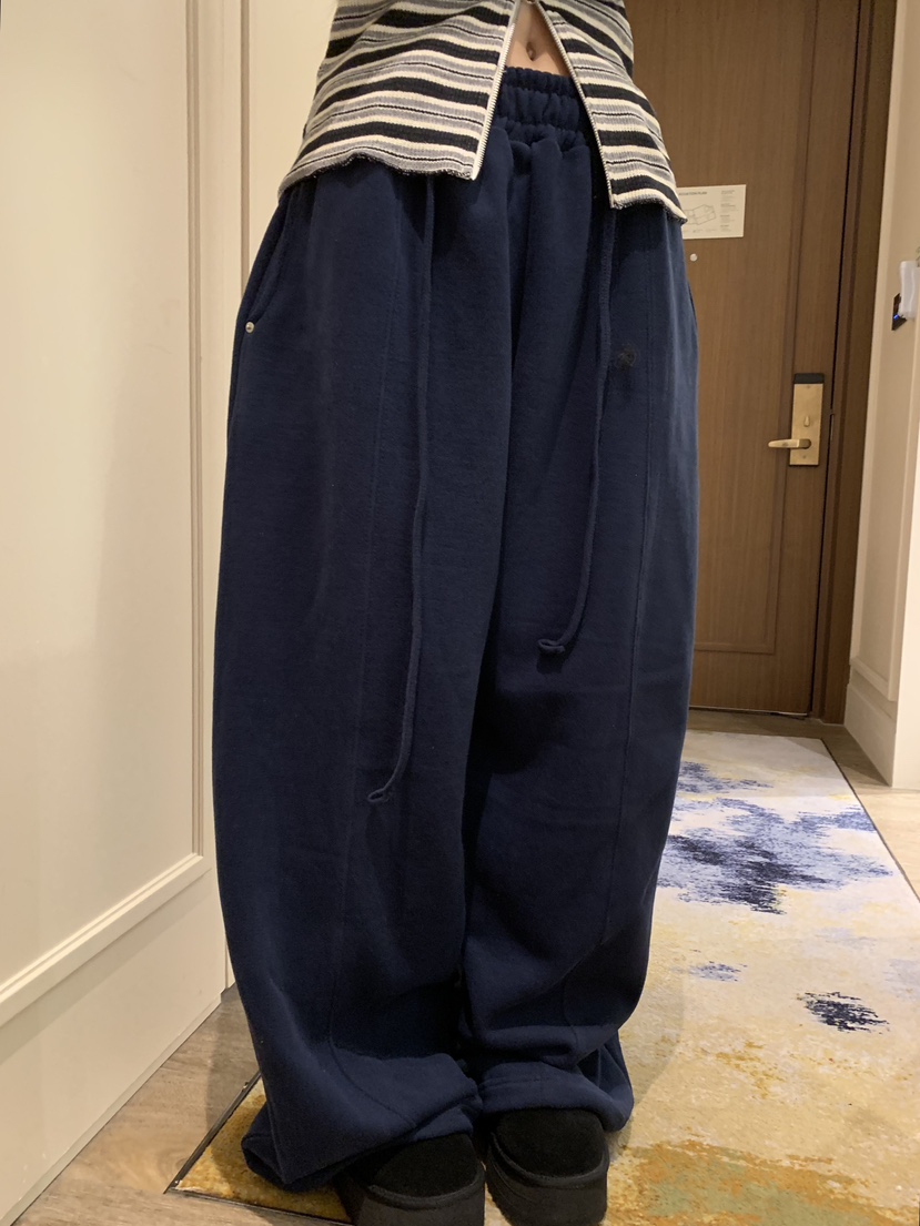 BADCALM韓國代購㊣女裝新品職業人氣真品時尚推薦熱賣休閑褲BADCALM休閑褲