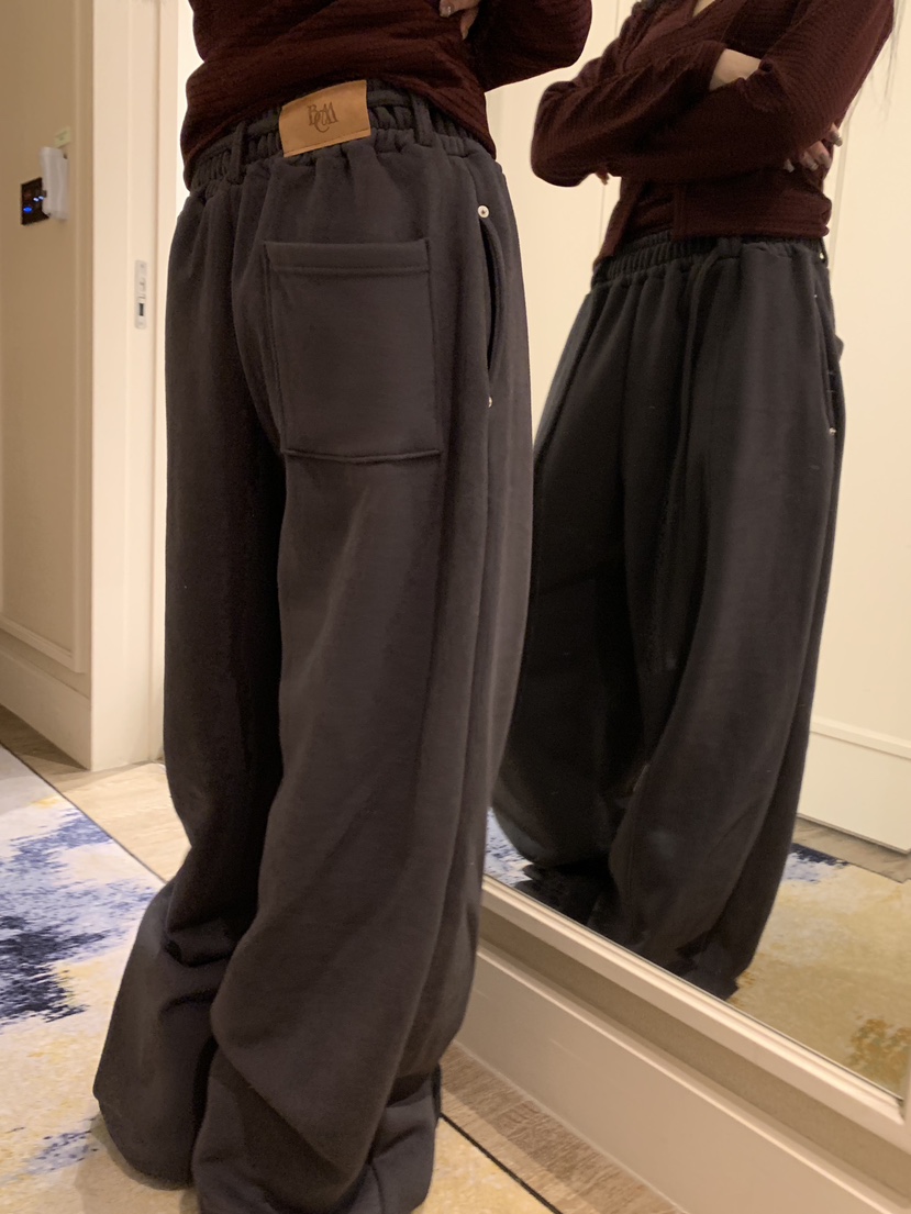 BADCALM韓國代購㊣女裝新品職業人氣真品時尚推薦熱賣休閑褲BADCALM休閑褲