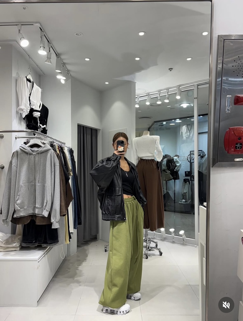 BADCALM韓國代購㊣女裝新品職業人氣真品時尚推薦熱賣休閑褲BADCALM休閑褲