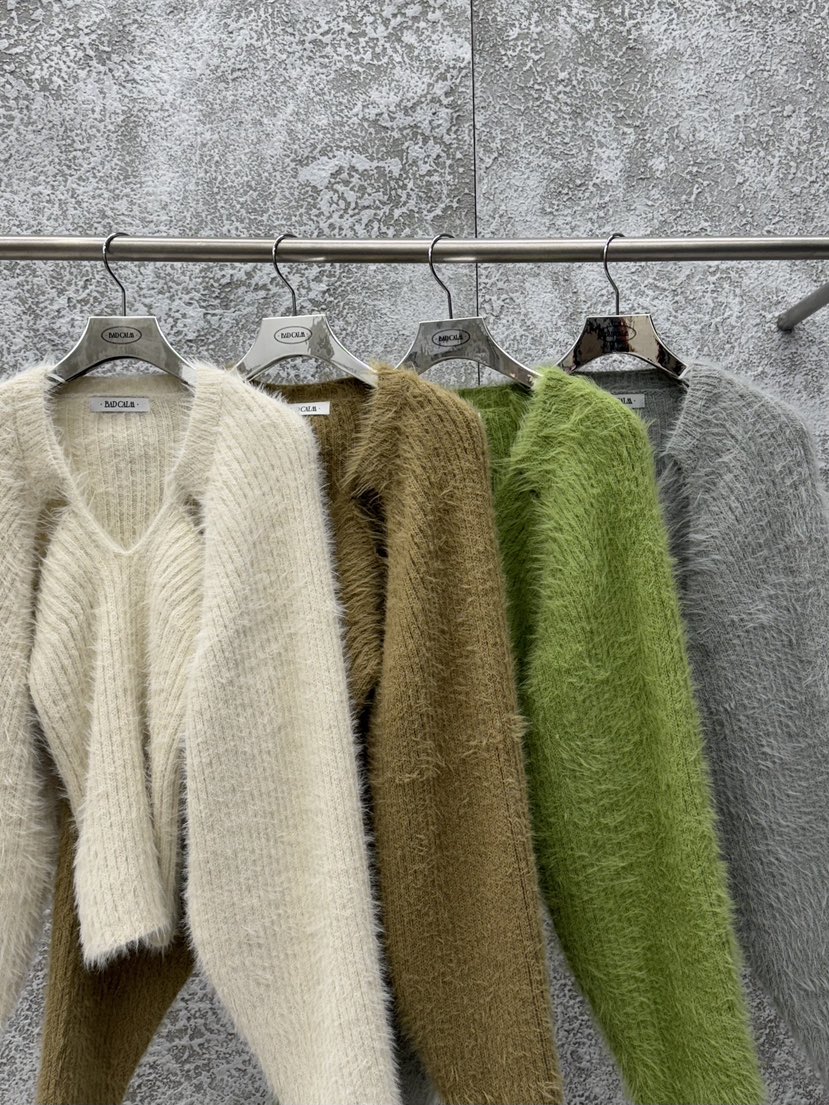 BADCALM東大門㊣直郵女裝新品時尚熱賣人氣真品25秋冬針織衫BADCALM針織衫