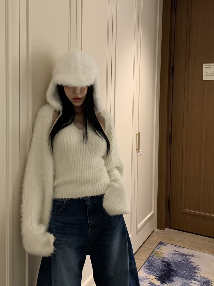 BADCALM東大門㊣直郵女裝新品時尚熱賣人氣真品25秋冬針織衫BADCALM針織衫