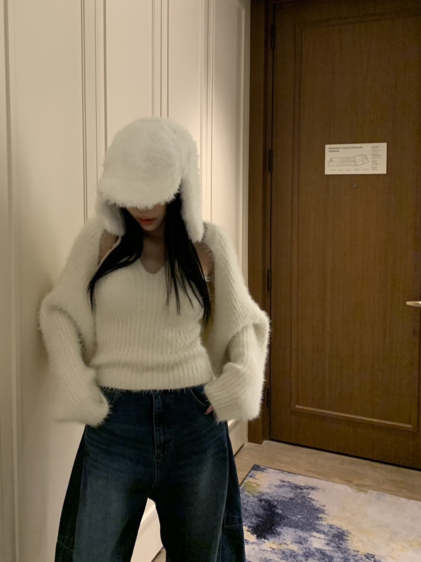 BADCALM東大門㊣直郵女裝新品時尚熱賣人氣真品25秋冬針織衫BADCALM針織衫