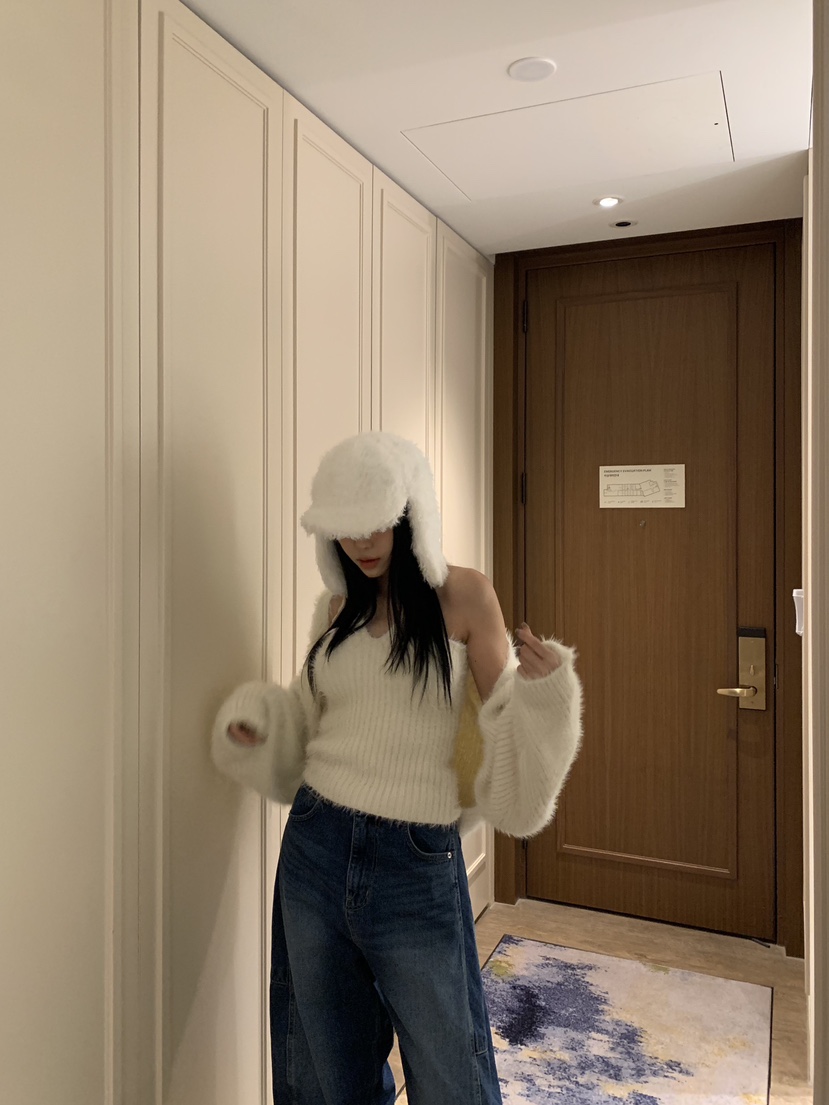 BADCALM東大門㊣直郵女裝新品時尚熱賣人氣真品25秋冬針織衫BADCALM針織衫