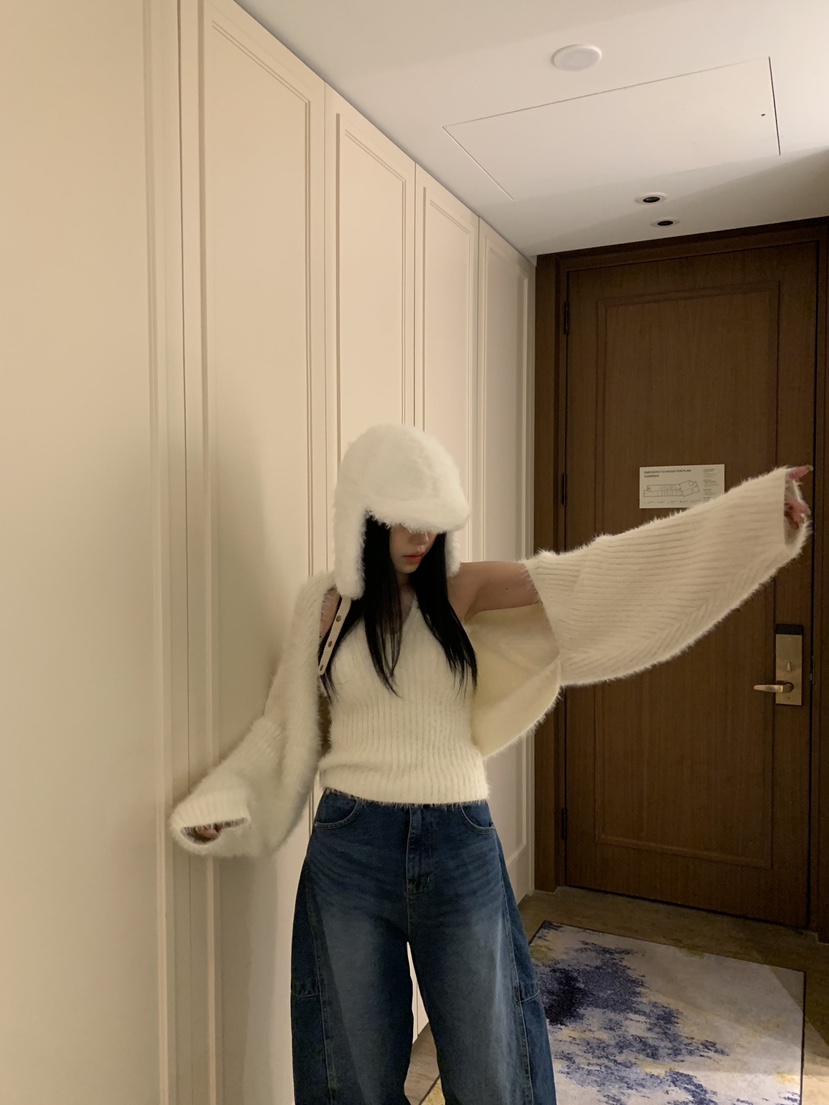 BADCALM東大門㊣直郵女裝新品時尚熱賣人氣真品25秋冬針織衫BADCALM針織衫