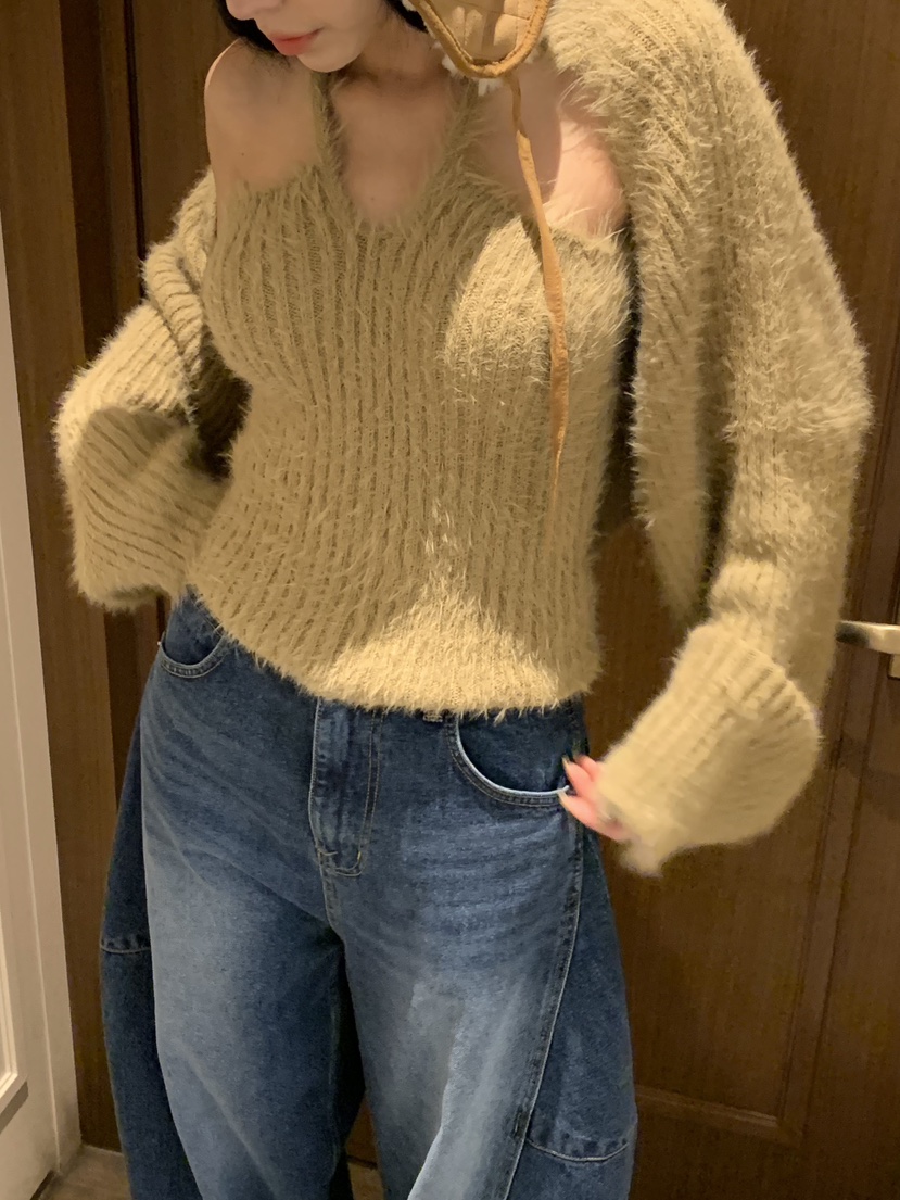 BADCALM東大門㊣直郵女裝新品時尚熱賣人氣真品25秋冬針織衫BADCALM針織衫