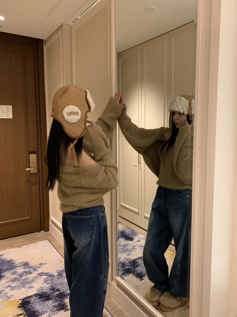 BADCALM東大門㊣直郵女裝新品時尚熱賣人氣真品25秋冬針織衫BADCALM針織衫