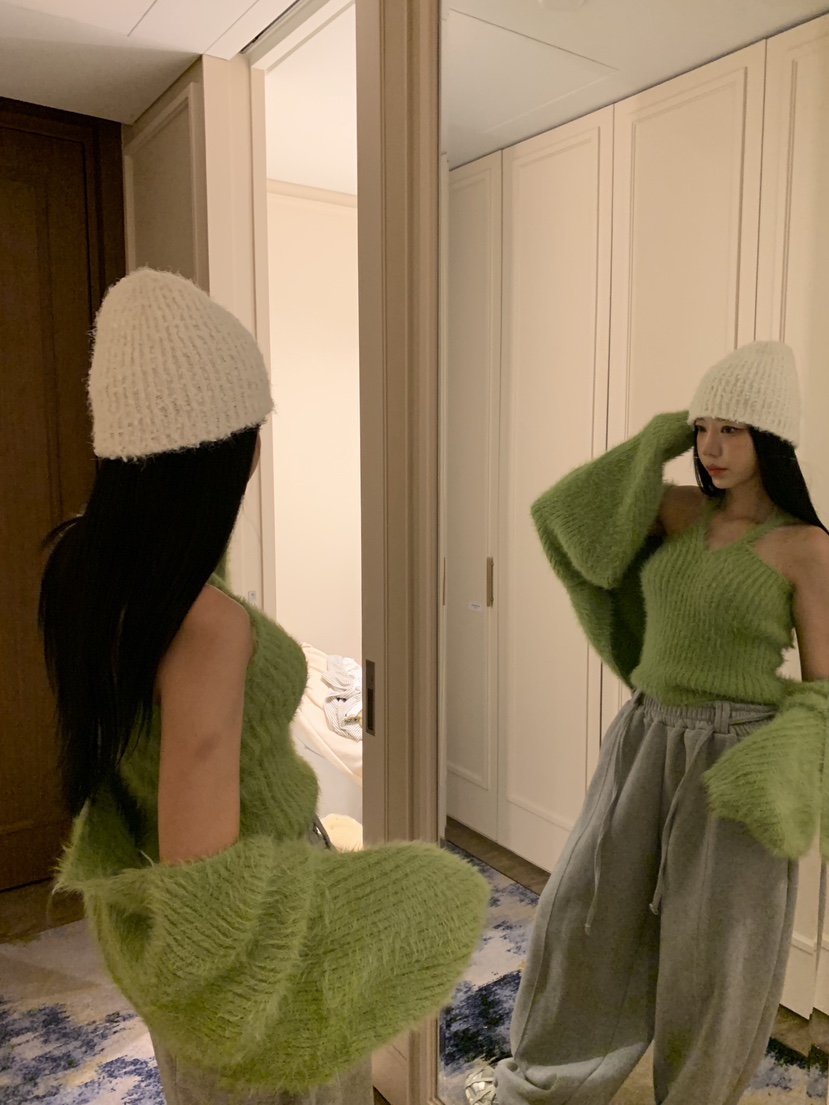 BADCALM東大門㊣直郵女裝新品時尚熱賣人氣真品25秋冬針織衫BADCALM針織衫