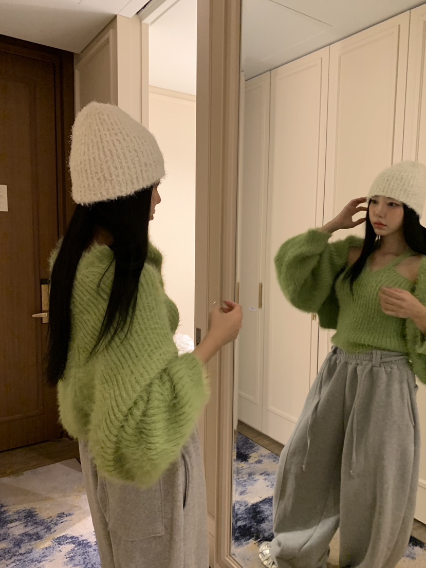 BADCALM東大門㊣直郵女裝新品時尚熱賣人氣真品25秋冬針織衫BADCALM針織衫