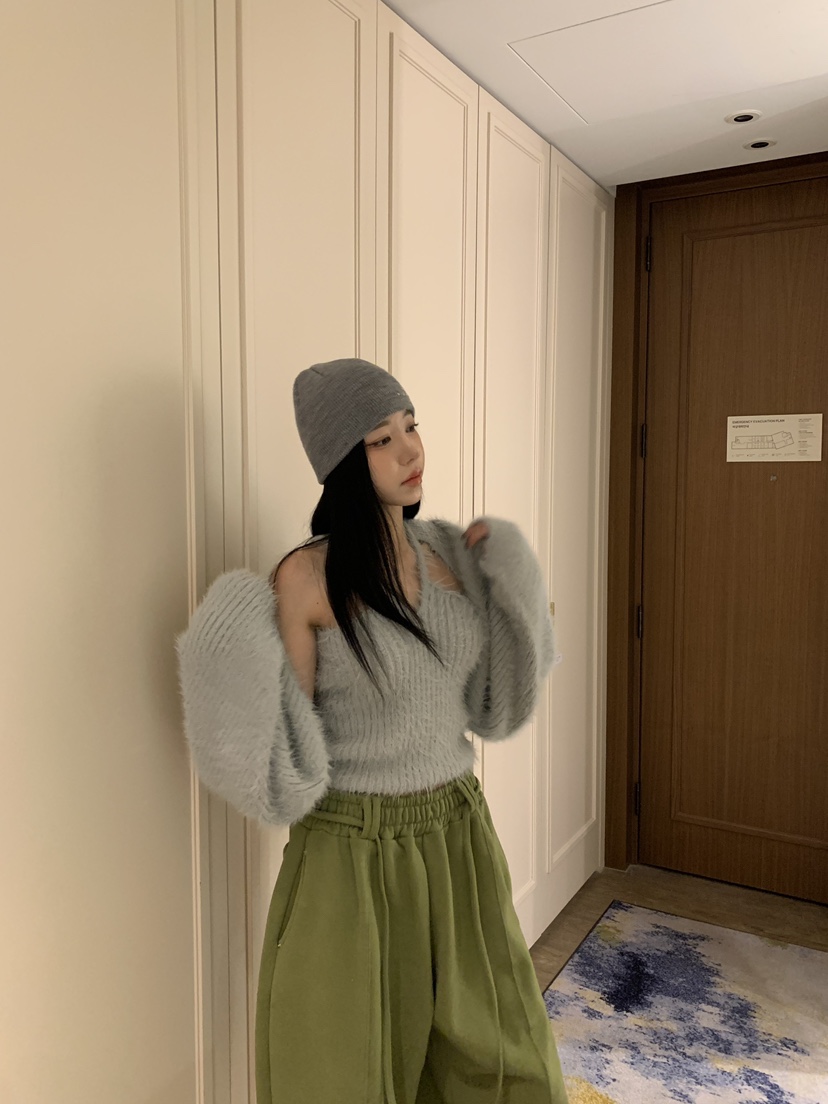 BADCALM東大門㊣直郵女裝新品時尚熱賣人氣真品25秋冬針織衫BADCALM針織衫