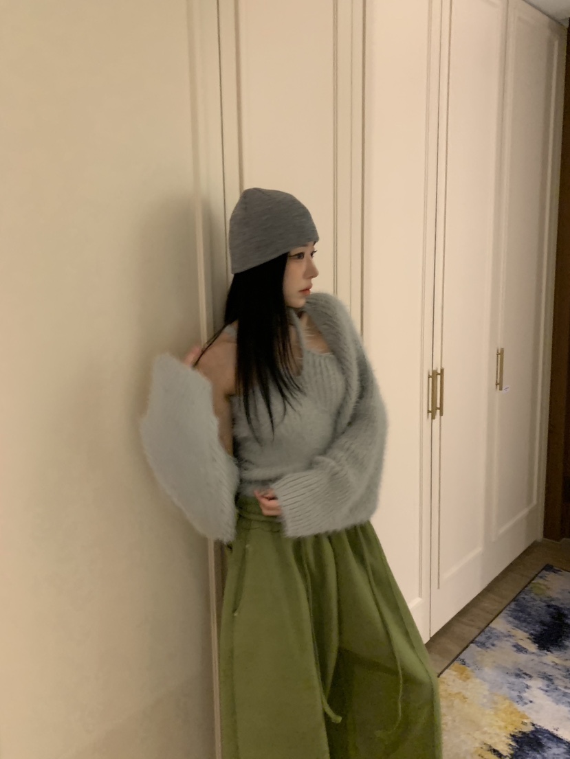 BADCALM東大門㊣直郵女裝新品時尚熱賣人氣真品25秋冬針織衫BADCALM針織衫