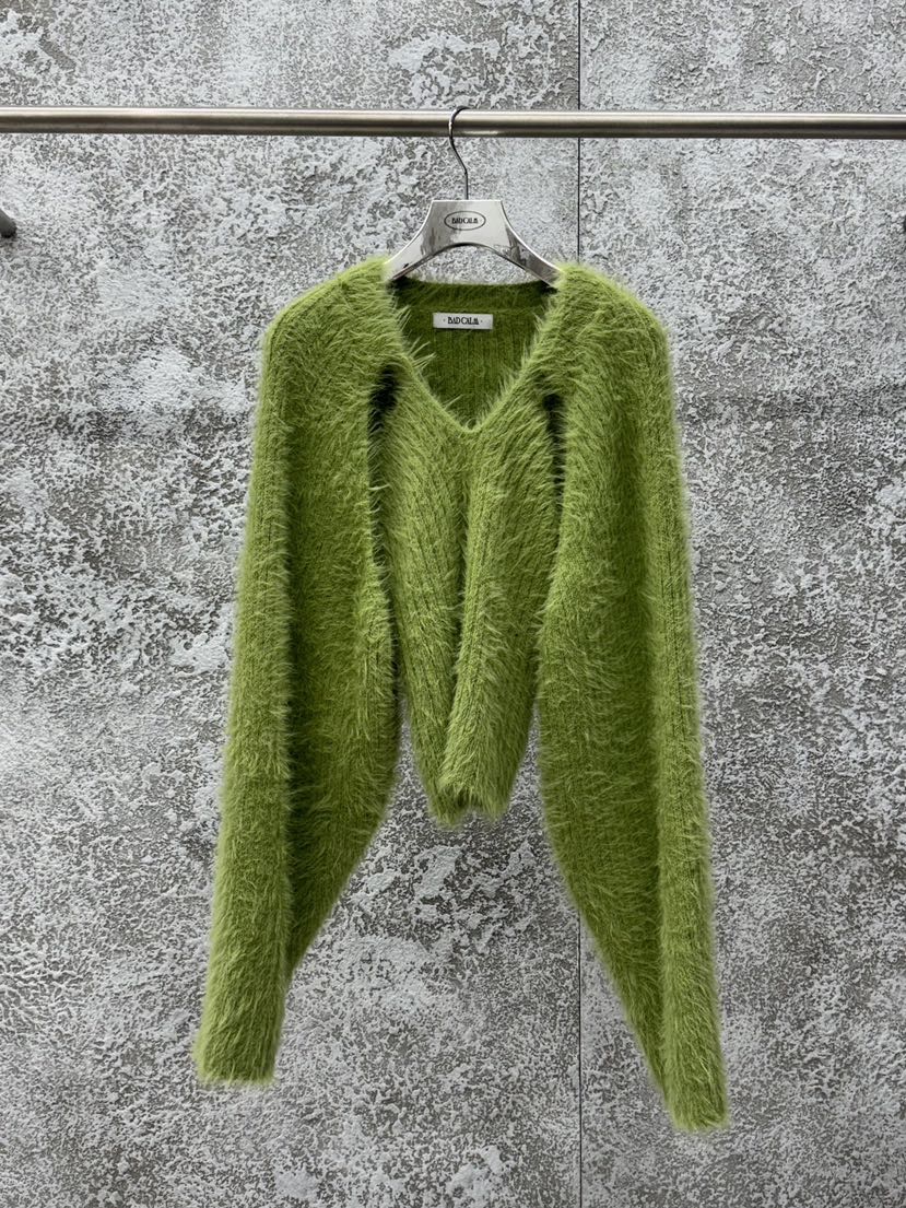 BADCALM東大門㊣直郵女裝新品時尚熱賣人氣真品25秋冬針織衫BADCALM針織衫圖色3