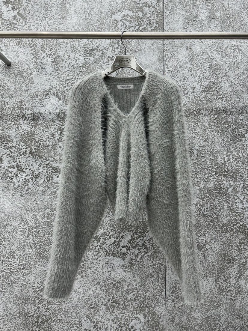 BADCALM東大門㊣直郵女裝新品時尚熱賣人氣真品25秋冬針織衫BADCALM針織衫圖色4