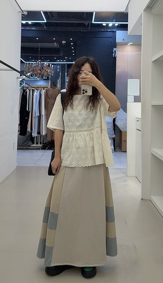 GORGEOUS韓國直郵㊣女士新款職業推薦熱賣25秋冬真品休閑長裙GORGEOUS長裙