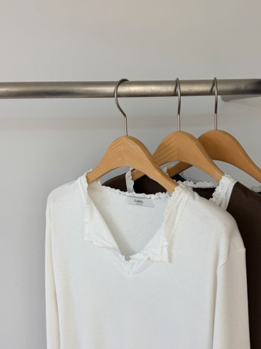 CALLIT韓國代購㊣女裝新款休閑25秋冬時尚人氣職業真品長袖T恤CALLIT長袖T恤