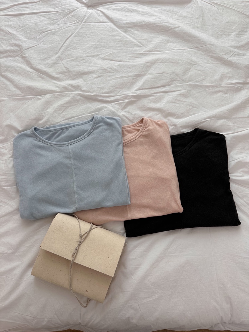 FORMSTUDIO韓國直郵㊣女士新款真品推薦休閑熱賣職業長袖T恤FORMSTUDIO長袖T恤