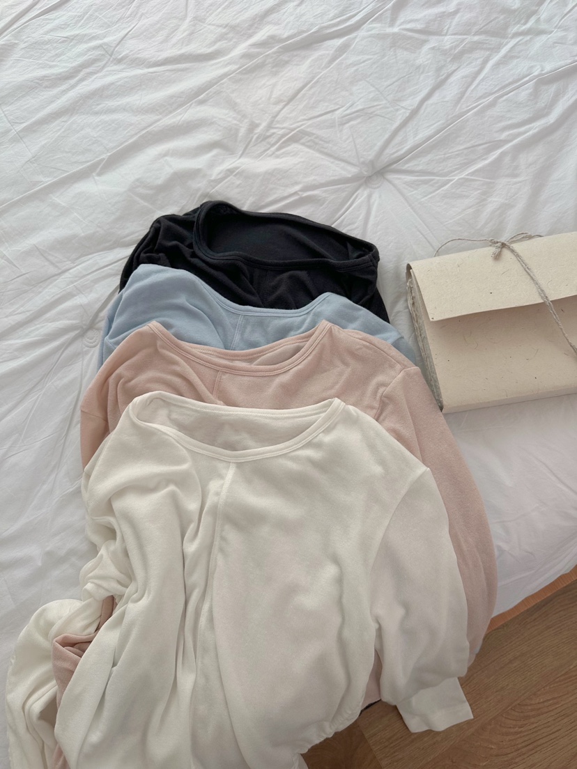 FORMSTUDIO韓國直郵㊣女士新款真品推薦休閑熱賣職業長袖T恤FORMSTUDIO長袖T恤