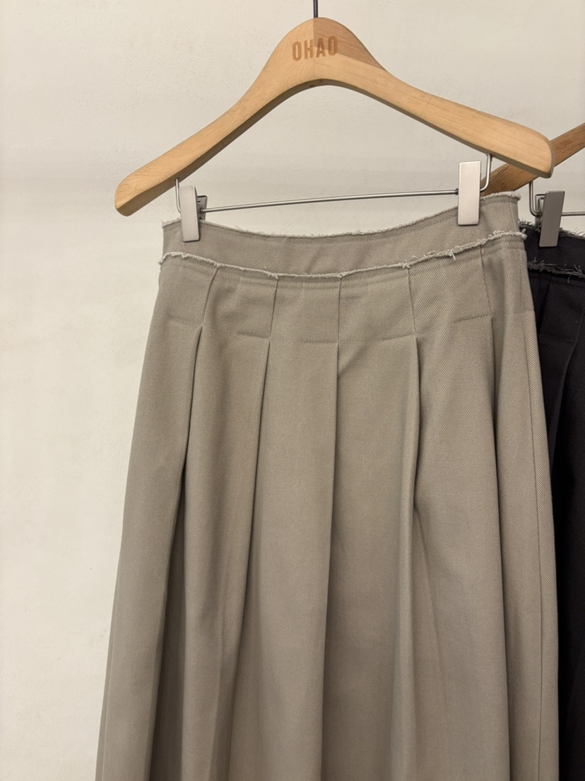 OHAO韓國直郵㊣女裝新款熱賣人氣真品休閑25秋冬職業推薦長裙OHAO/HA MONG長裙