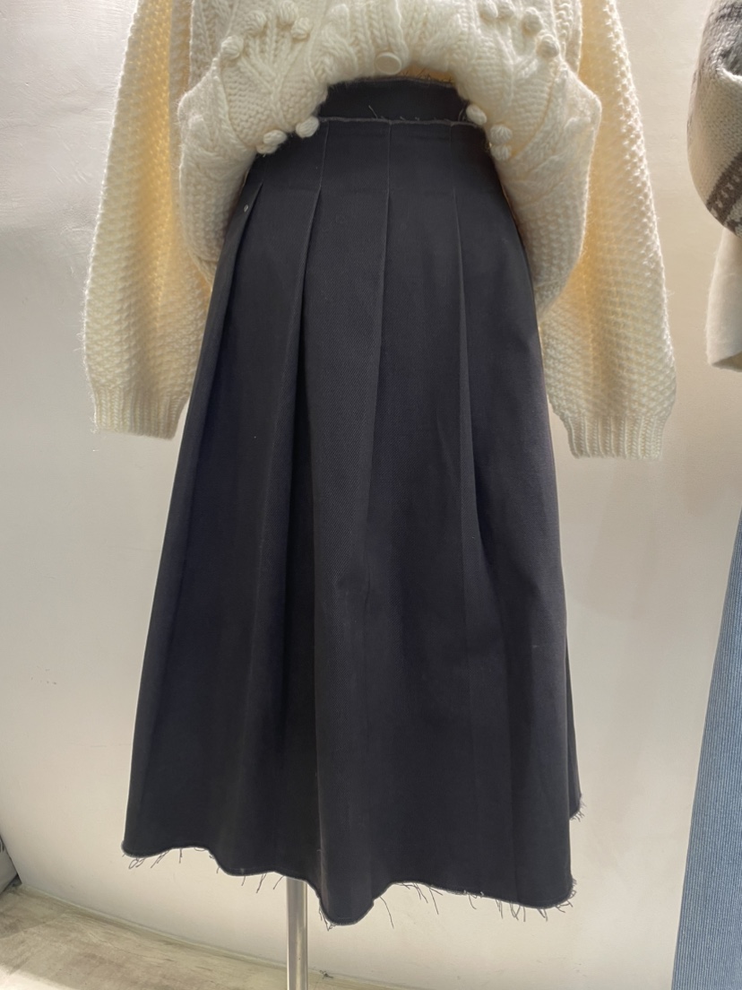 OHAO韓國直郵㊣女裝新款熱賣人氣真品休閑25秋冬職業推薦長裙OHAO/HA MONG長裙