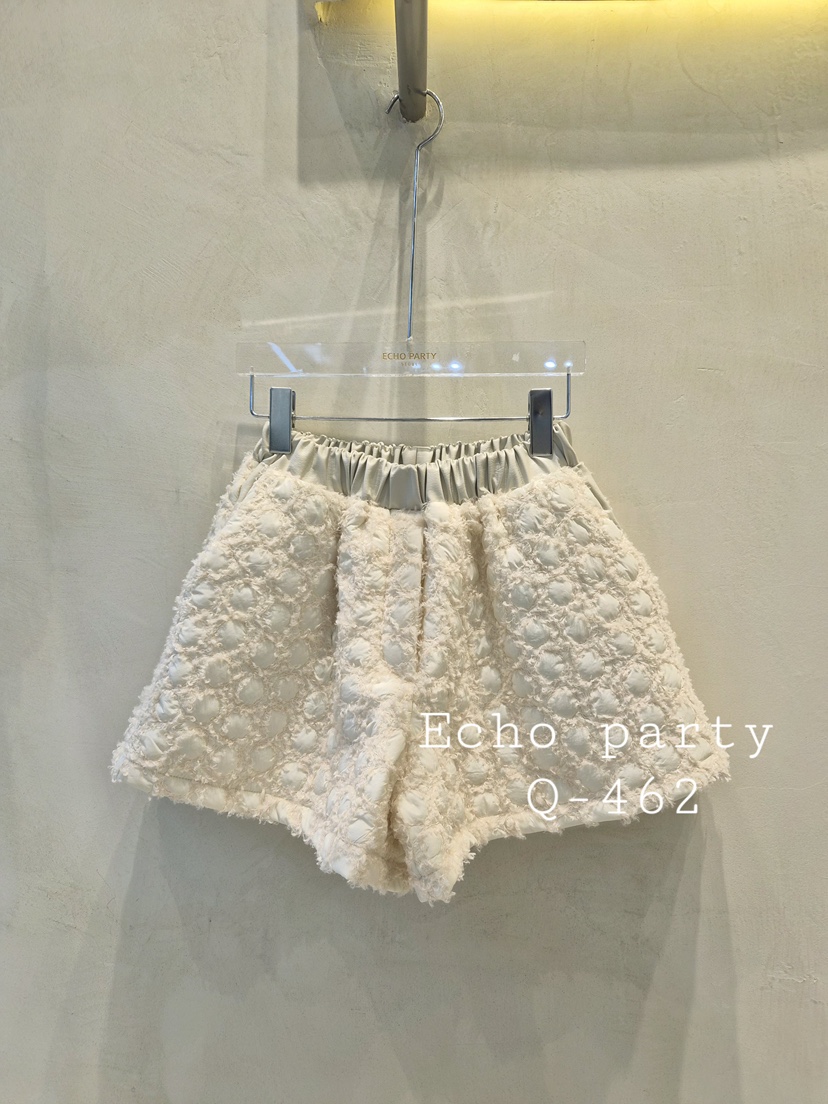 ECHOPARTY東大門㊣實拍女士新品人氣時尚熱賣職業真品短褲刺繡ECHOPARTY短褲圖色2