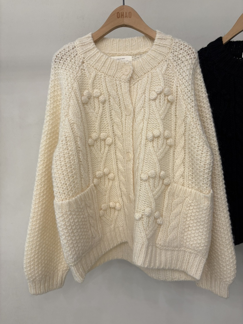OHAO東大門㊣實拍女士新品25秋冬真品人氣時尚休閑推薦毛衣OHAO/HA MONG毛衣