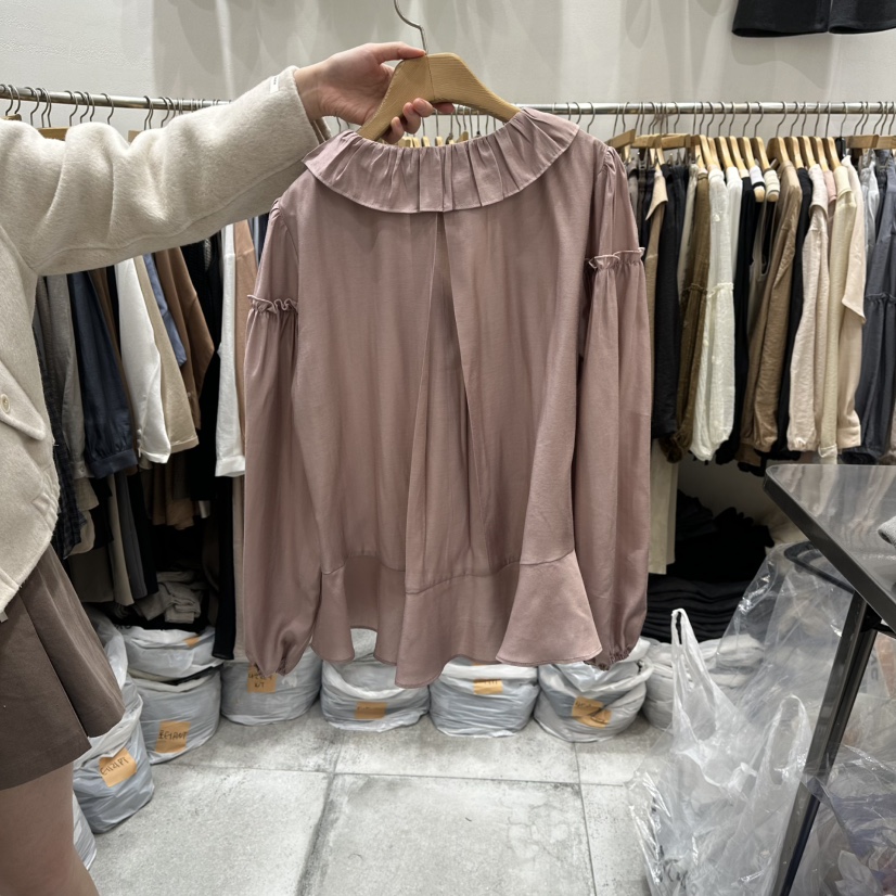 G.I-L韓國直郵㊣女士新款時尚熱賣休閑人氣真品襯衫蕾絲衫G.I-L襯衫/蕾絲衫