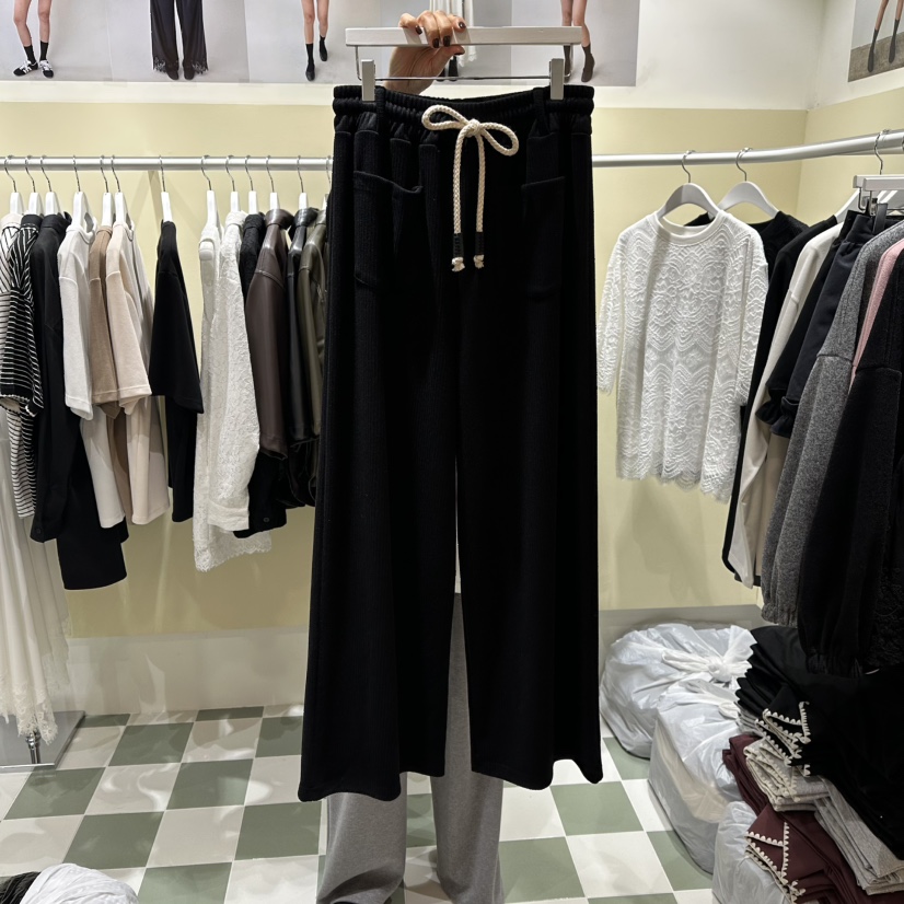 OREUM東大門㊣代購女士新品25秋冬人氣時尚推薦熱賣真品休閑褲OREUM休閑褲圖色2