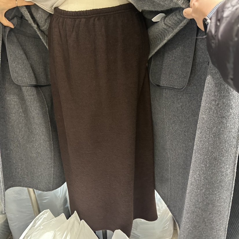 MAJDAN東大門㊣代購女裝新品休閑人氣25秋冬真品時尚熱賣長裙MAJDAN長裙